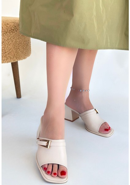 Ziva Bej Cilt Topuklu Terlik fiyatları