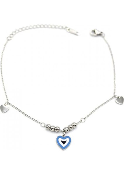 Kalp Halhal - Gümüş