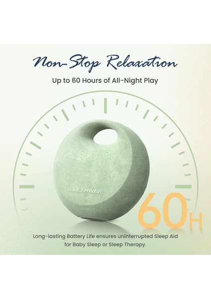 Dreamwave Beyaz Gürültü Ses Makinesi Bebek Uyku Yatıştırıcı
