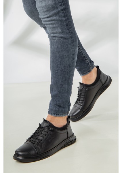 Birkan 0413 Siyah Hakiki Deri Ortopedik Kışlık Günlük Erkek Ayakkabı fiyatları