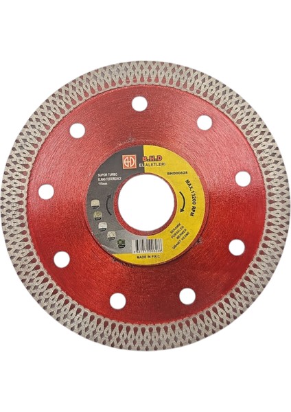 B.h.d BHD00833 115MM Turbo Elmas Ince Kesim Disk