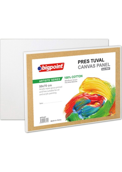Artists' Pres Tuval Mdf 50X70CM 4'lü Paket