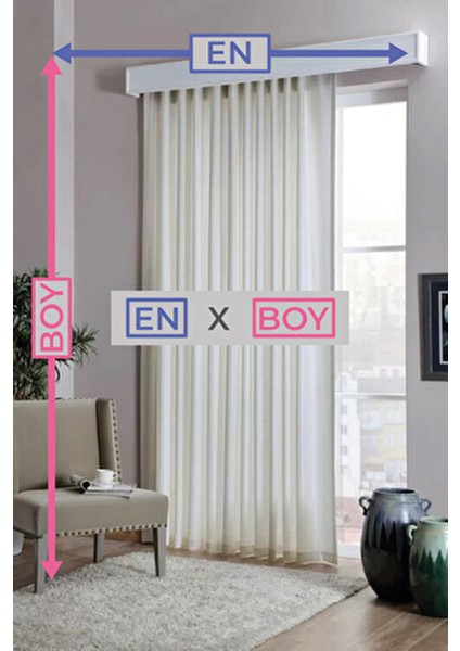 Saten Güneşlik Perde Kırık Beyaz - Ekru fırsatları