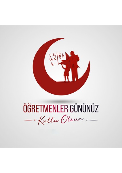 24 Kasım Öğretmenler Günü, Kutlu Olsun, Okul Etkinlik Kumaş Pano 150X200