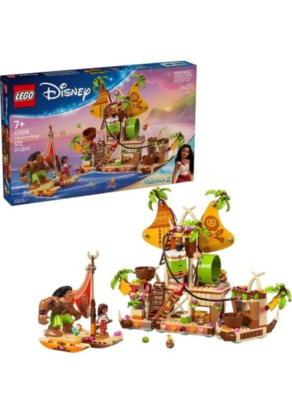 43258 LEGO Disney Prensesi Moana 2 - Kakamora Gemisi 572 Parça +7 Yaş indirimleri
