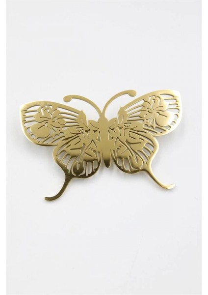 Çelik Kelebek Broş - Altın fiyatları