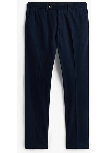 Erkek Düz Kesim Denton Chino Pantolon - Lacivert indirimleri