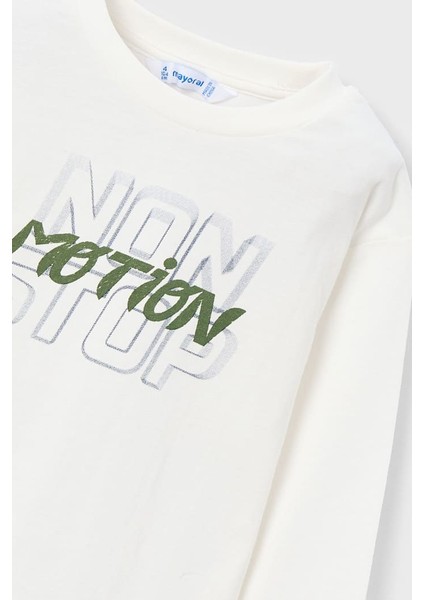 Erkek Çocuk Renk Bloklu Kapüşonlu 3 Parça Eşofman Takımı - Haki/krem fırsatları