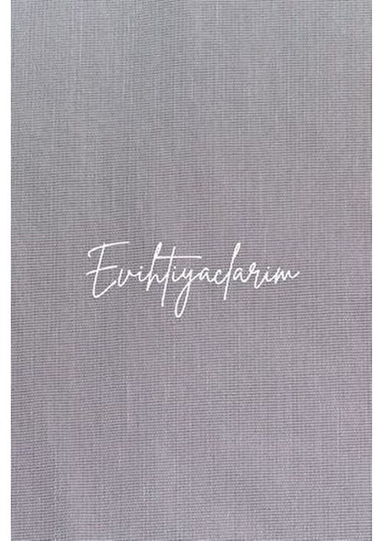 Petek Üstü Titi Bambu Ütü Istemez Salon ve Misafir Odalara Uygun Tül Perde 1 x 2 Seyrek Pileli