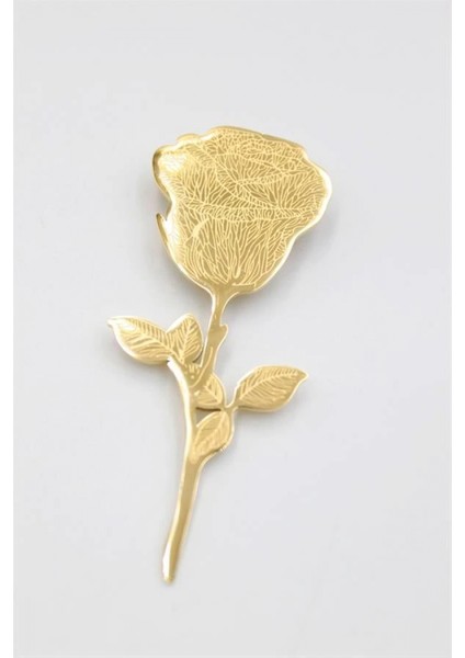 Çelik Gül Broş - Altın fiyatları