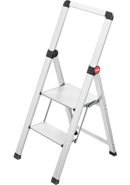 DK40 Standartline 2 Basamaklı Emniyet Merdiveni Alüminyum Renk