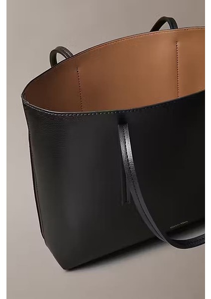 Kadın Iki Parçalı Küçük Tote Omuz Çantası - Siyah modelleri