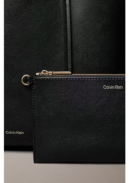 Kadın Iki Parçalı Küçük Tote Omuz Çantası - Siyah fırsatları