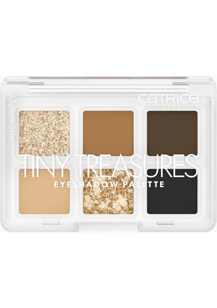 Catrıce Tiny Treasures Far Paleti 010, Günlük Temel, 6 Renk, Mat, Işıltılı, Simli, Vegan fiyatları