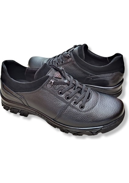 13652 Hakiki Deri Ortopedik Kışlık Erkek Ayakkabı