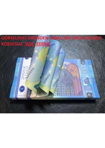 500 Adet 20 Euro Geçersiz Para Dizi Film ve Video Çekimleri Için Paralar indirimleri