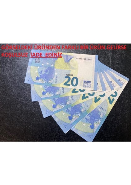 500 Adet 20 Euro Geçersiz Para Dizi Film ve Video Çekimleri Için Paralar