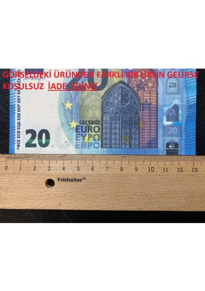 500 Adet 20 Euro Geçersiz Para Dizi Film ve Video Çekimleri Için Paralar