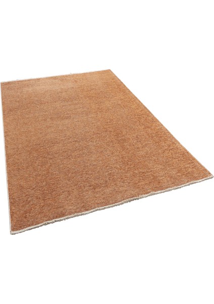 2418 Kiremit - Akrilik Dokuma Halı | Düz Renk Saçaklı Model fiyatları