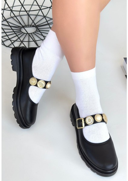 Okira Siyah Cilt Oxford Ayakkabı fiyatları