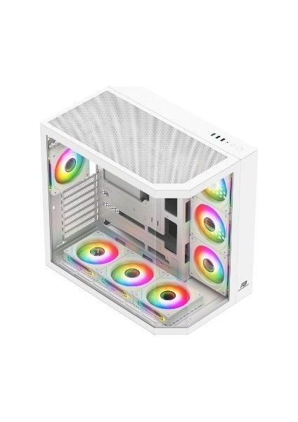 <![cdata[powerboost 750W (80+ Bronze) 7*12CM Argb Fanlı PBA4375W- Seaview Gamıng Oyun Kasası Beyaz]]> fiyatları