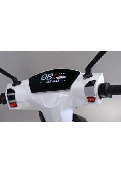 Ecolıne Elektrikli Moped Beyaz modelleri