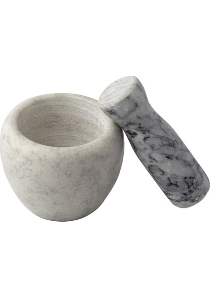 Mithra Life Lüks Doğal Desenli Açık Gri Mermer Oyma Havan ve Tokmak MIT1252 fiyatları