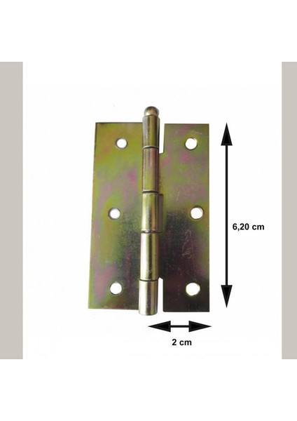 Yaprak Menteşe 2,5 cm