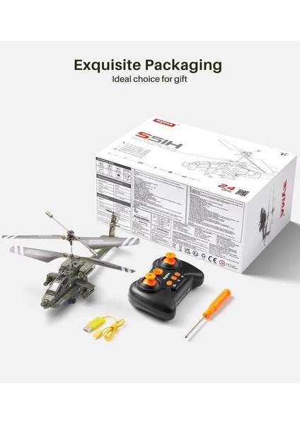 Rc Askeri Helikopter S51H