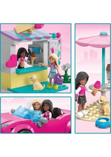 Barbie Araba Yapım Oyuncakları Seti Dönüştürülebilir Dondurma Standı indirimleri