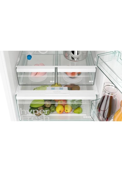 Sıemens KG55NVWE0N E Enerji Sınıfı 483 L Nofrost Altan Donduruculu Buzdolabı