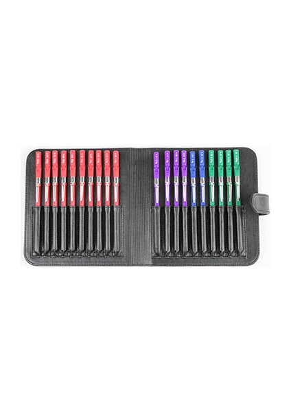 Libor Baseline Monofilament, Kutulu Değerlendirici Seti (20'li Set: 1,65'ten 6,65'e)