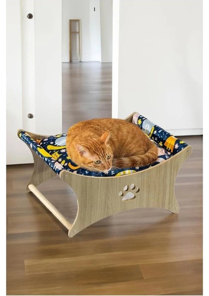 Kedi Köpek Hamağı | Ahşap Salıncak Yatak – Evcil Hayvanlar Için Rahat Hamağa Evi modelleri