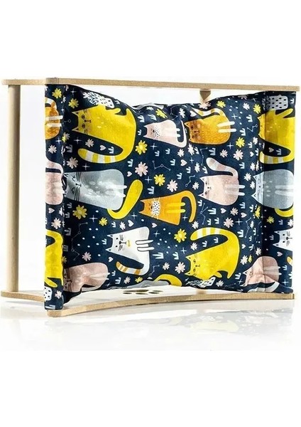 Kedi Köpek Hamağı | Ahşap Salıncak Yatak – Evcil Hayvanlar Için Rahat Hamağa Evi fırsatları