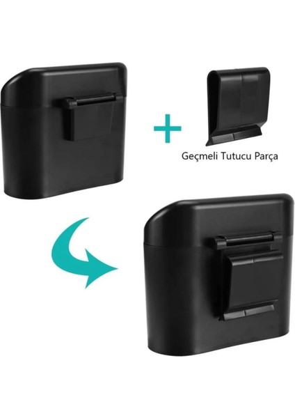 Mithra Life Kapaklı Taşınabilir Araç Içi Mini Çok Amaçlı Çöp Kutusu MIT1254 modelleri