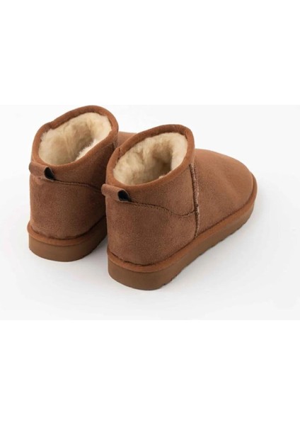 Süet Yarım Bot Içi Tüylü Kalın Taban Ayakkabı fiyatları