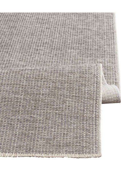 2414 Açık Gri - Akrilik Dokuma Halı | Düz Renk Saçaklı Model fiyatları