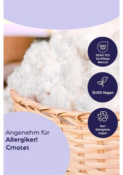 Yastık Yorgan Oyuncak Dolum Malzemesi Antialerjik Yapışmaz %100 Temiz Boncuk Elyaf 2 kg