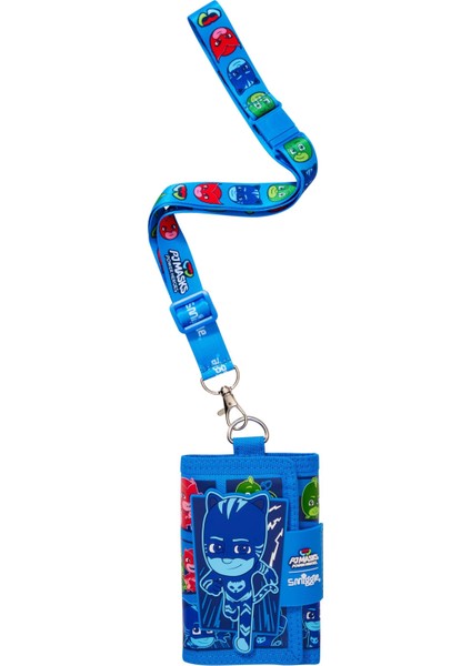 Orjinal Pija Maskeliler Askılı Çocuk Cüzdan