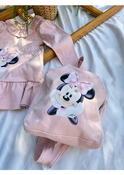 Mıckey Çantalı Elbise Pembe 34 fiyatları