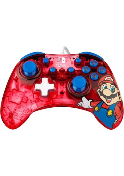 Rock Candy Gelişmiş Kablolu Power Nintendo Switch Pro Denetleyici