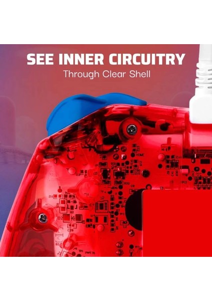 Rock Candy Gelişmiş Kablolu Power Nintendo Switch Pro Denetleyici