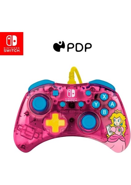 Rock Candy Gelişmiş Kablolu Power Nintendo Switch Pro Denetleyici