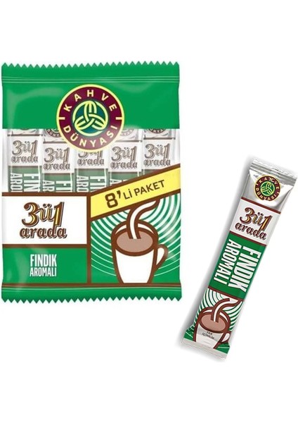 3 In 1 Fındıklı 8 Li Paket x 6 Adet (Toplam: 48 Adet) fiyatları