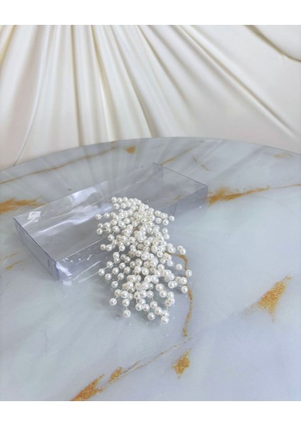 Incili Gelin Saç Aksesuarı | Gelin Tacı