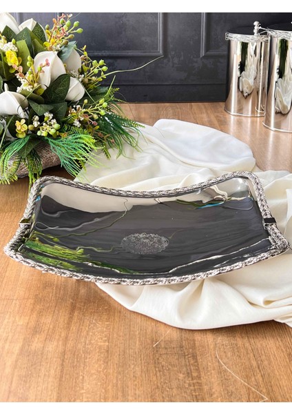 Halat Detaylı Dekoratif Sunum Kase Büyük Boy 32*25*5cm fiyatları