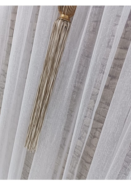 Şantuk Tül Perde Ağır Gremajlı Ütü Istemez Kırışmaz 1/3 Pileli fiyatları