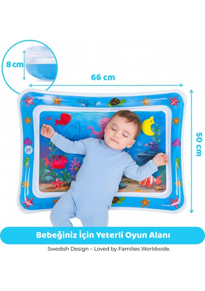 Bebek Su Oyun Matı (Tummy Time) – Test Raporlu, Sızdırmaz ve Bpa’sız fiyatları
