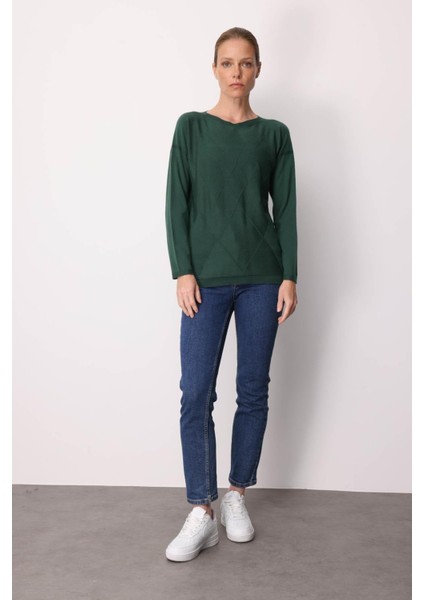 Kadın Önü Baklavalı Yan Örgü Kazak Ö.başı fırsatları