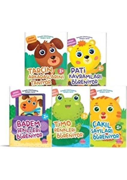 1+ Yaş Için Tematik Çıkartmalarla Gelişim Serisi 5'li Set - Kolea Baker